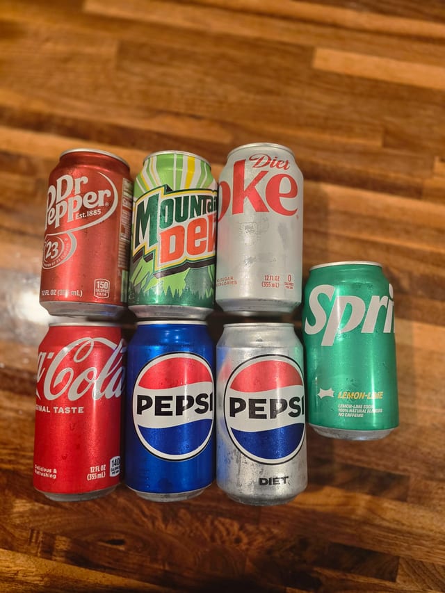 CAN SODA.