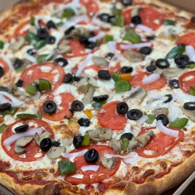 SMALL VEGGIE PIZZA.