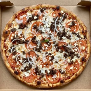LARGE MEDITERRANEAN PIZZA