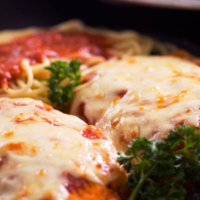 BAKED CHICKEN PARM.