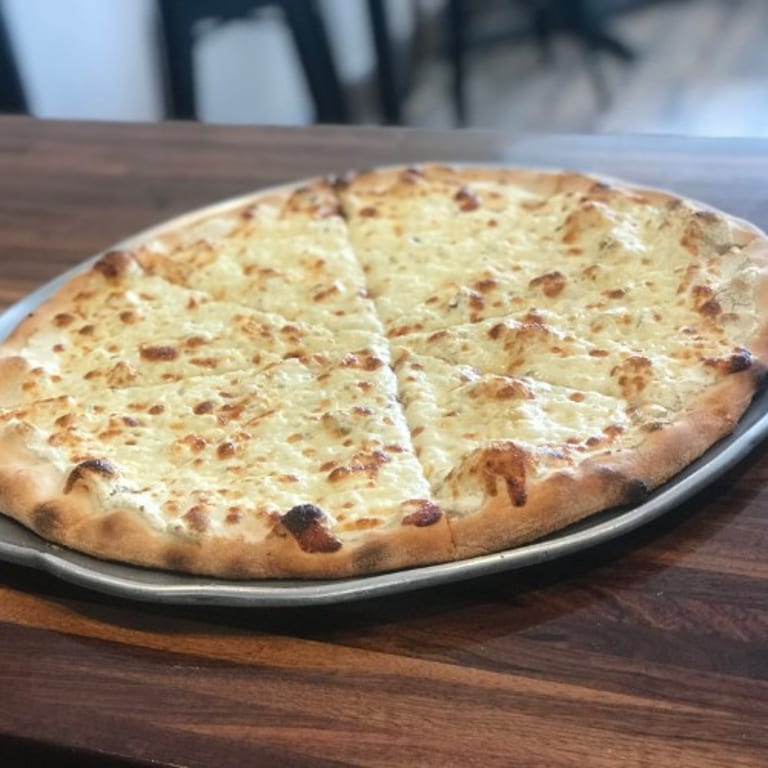 Delicious White Pizza and More