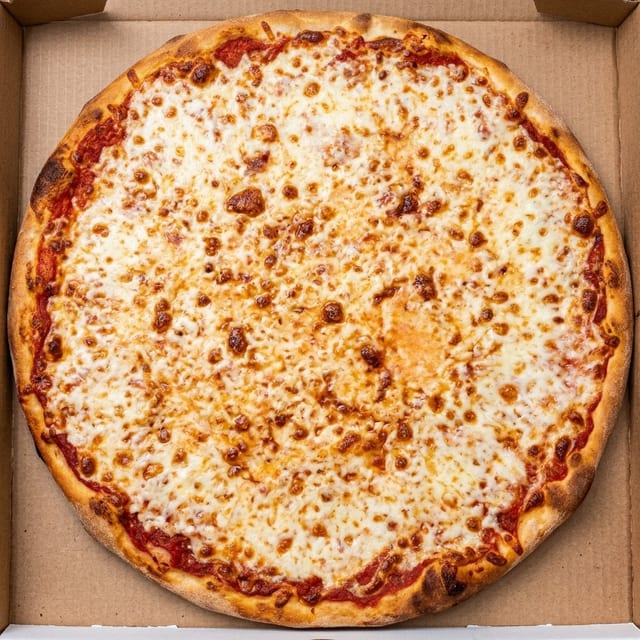 SMALL CHEESE PIZZA.