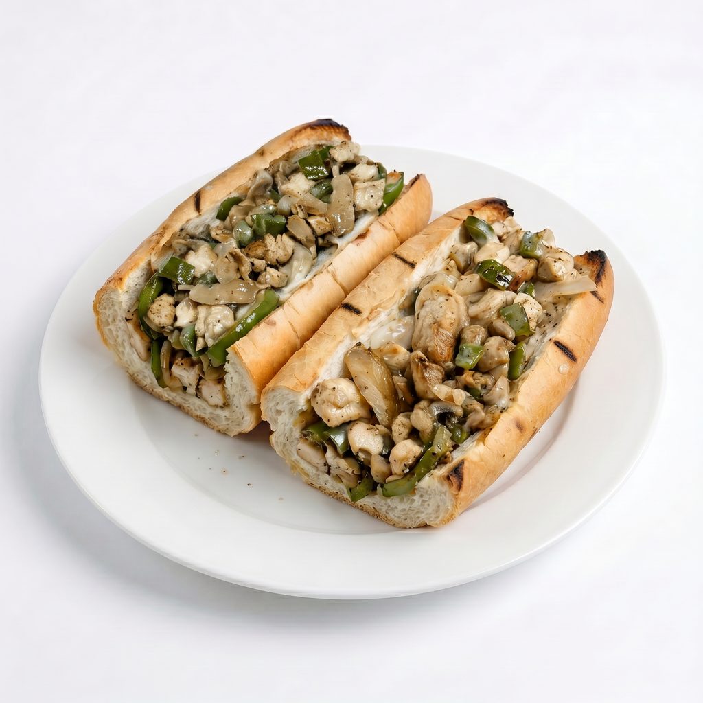 LARGE PHILLY CHICKEN SPECIAL SUB.