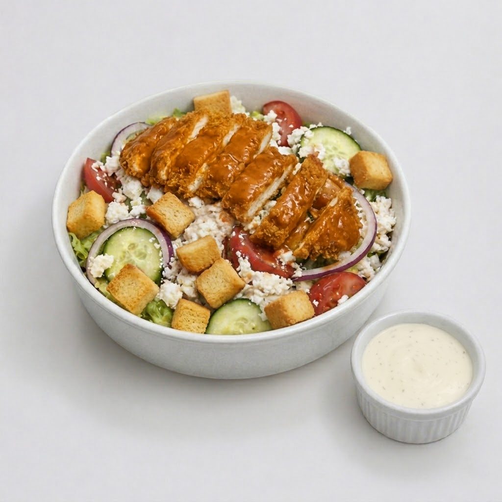 BUFFALO CHICKEN SALAD.
