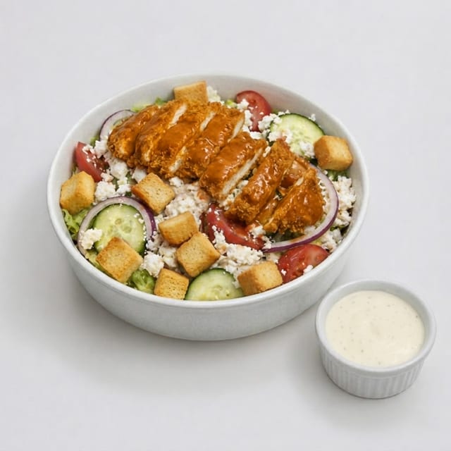 BUFFALO CHICKEN SALAD.
