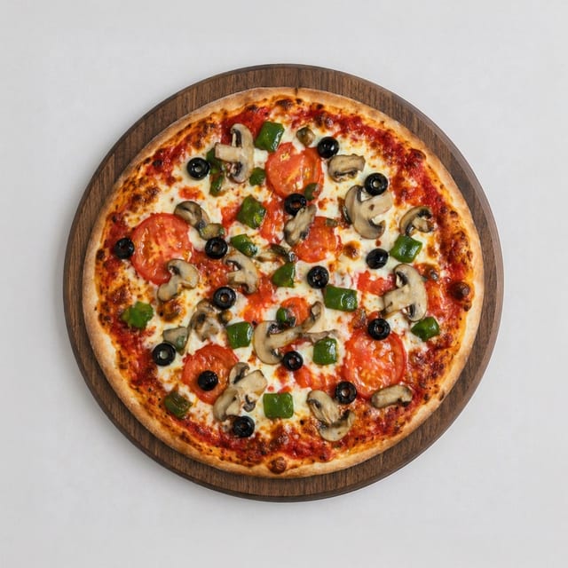 SMALL VEGGIE PIZZA.