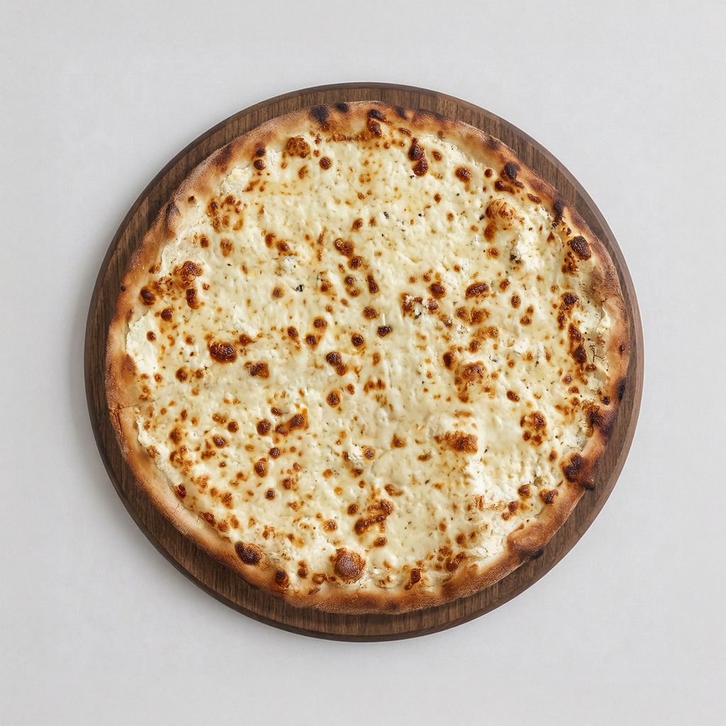 SMALL WHITE PIZZA.