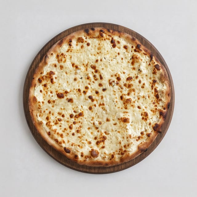 SMALL WHITE PIZZA.