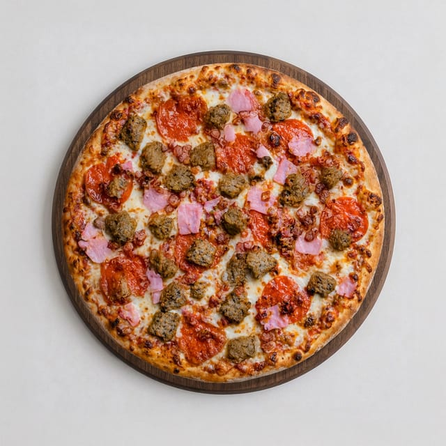 SMALL MEATLOVERS PIZZA.