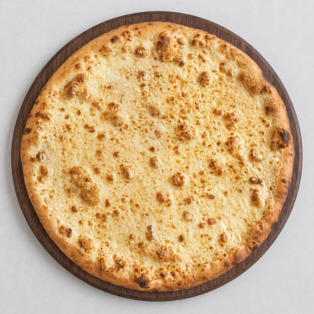 LARGE WHITE PIZZA.